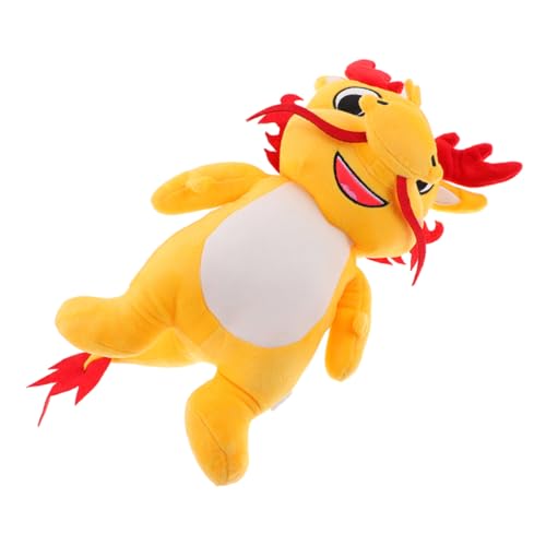 JOINPAYA Cartoon Plüschpuppe Maskottchen Drachenpuppe Dekorative Ornamente Kinderspielzeug Kuscheltiere Plüschdrachenspielzeug Drache Ausgestopfte Puppe Drachenpuppe von JOINPAYA
