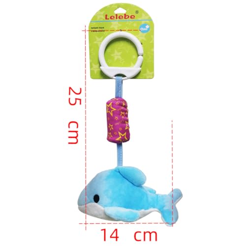 JOINPAYA Hängende Für Babys Tier Cartoon Delphin Kleinkinder Nachttisch Glocken Entwickeln Babys Sinne von JOINPAYA