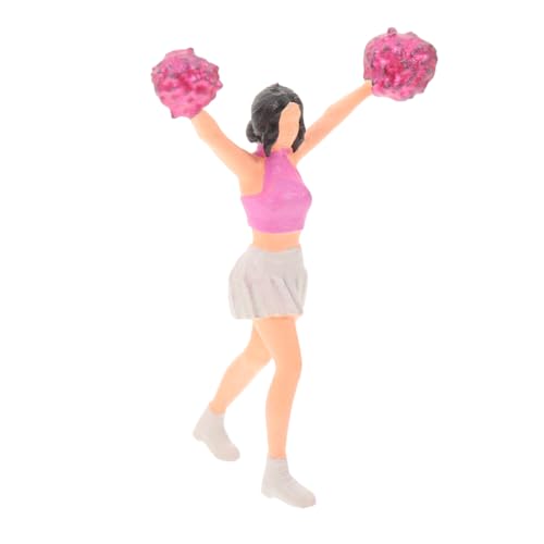 JOINPAYA Cheerleading -Modell Kinderspielzeug Cartoon-Lappen Kleine Puppe Trendige Leute Puppe Kaninchenhandtücher Neugeborene Puppe Puppenmodell Figur Puppe Cartoon-handtücher Harz von JOINPAYA