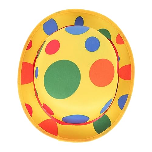 JOINPAYA Halloween Clown Hut Für Kostümpartys Großer Bunter Clown-Hut Aus Strapazierfähigem Material Für Karneval Und Bühnenauftritte Vielseitig Einsetzbar JOINPAYA Halloween Clown Hut Für Kostümpartys Großer Bunter Clown-Hut Aus Strapazierfähigem Material Für Karneval Und Bühnenauftritte Vielseitig Einsetzbar von JOINPAYA
