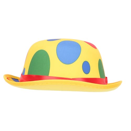 JOINPAYA Clownhut für Halloween Flexibler Cosplay Clownhut aus Hautfreundlichem Material für Erwachsene und Teenager Leicht und Komfortabel für Karneval von JOINPAYA