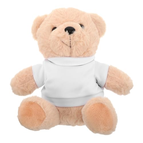 JOINPAYA DIY Sublimation Plüschbär mit Leeren T Shirt Weiches Kuscheltier für Geburtstagsfeiern Weihnachten und Kreative für Sitzhöhe JOINPAYA DIY Sublimation Plüschbär mit Leeren T Shirt Weiches Kuscheltier für Geburtstagsfeiern Weihnachten und Kreative für Sitzhöhe von JOINPAYA