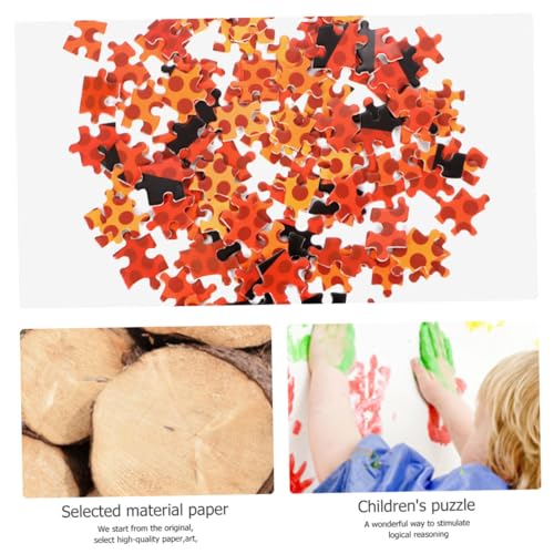 JOINPAYA Der 12. Palast des Erdpuzzels kreisförmiges Basketball-Puzzle Dekompression flaches Puzzle kreatives Rätselspielzeug mehrfarbiges Puzzlespielzeug für Erwachsene Papier Schokolade von JOINPAYA