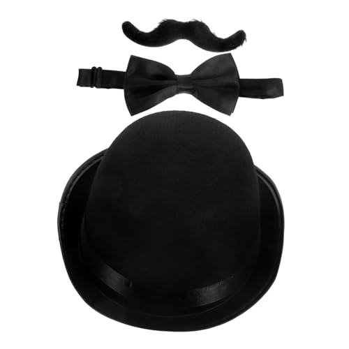 JOINPAYA Detektiv Kostüm mit Realistischem Schnurrbart und Zubehör Vielseitige Pretend Play Requisiten für Erwachsene für Halloween Kostüm und Themenpartys von JOINPAYA