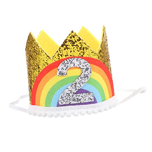 JOINPAYA Krone Zum Ersten Geburtstag Für Jungen Und Mädchen Stirnband Baby-geburtstagsmütze Dekorationen Für Jungen Und Mädchen JOINPAYA Krone Zum Ersten Geburtstag Für Jungen Und Mädchen Stirnband Baby-geburtstagsmütze Dekorationen Für Jungen Und Mädchen von JOINPAYA