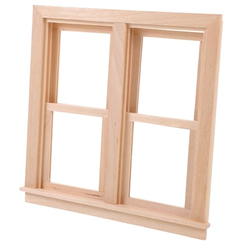 JOINPAYA Dinosaurier Miniaturen Puppe Auto Figuren Werkzeug Mini Ungefärbtes Holzfenster Mikrolandschaftsmodelle Mini-fenstermodell Miniaturfenster Miniatur-Dinge Hölzern JOINPAYA Dinosaurier Miniaturen Puppe Auto Figuren Werkzeug Mini Ungefärbtes Holzfenster Mikrolandschaftsmodelle Mini-fenstermodell Miniaturfenster Miniatur-Dinge Hölzern von JOINPAYA