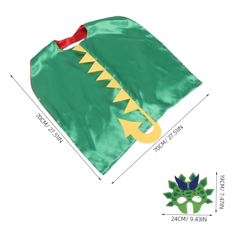 JOINPAYA Dinosaurier Umhang für Atmungsaktives Bequemes Kostüm mit Einfachem Verschluss Inspiriert zu Fantasievollem Rollenspiel Langlebiges Material für Halloween Party Geburtstag JOINPAYA Dinosaurier Umhang für Atmungsaktives Bequemes Kostüm mit Einfachem Verschluss Inspiriert zu Fantasievollem Rollenspiel Langlebiges Material für Halloween Party Geburtstag von JOINPAYA