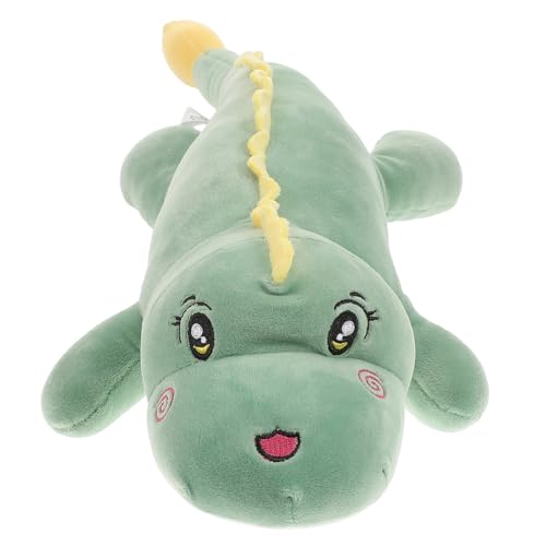 JOINPAYA Dinosaurierpuppenkissen Dinosaurier-Plüschpuppe gefülltes Puppenkissen Stofftierpuppe Cartoon-Dinosaurier-Kissen Plüsch-Dinosaurier Cartoon-Plüschpuppe Green von JOINPAYA