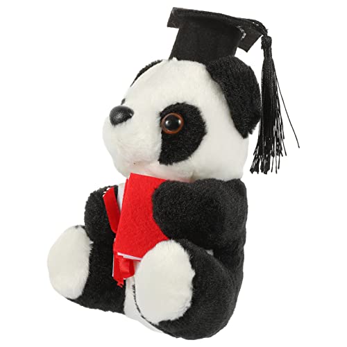 JOINPAYA Doktorhut Panda Kinderspielzeug Abschluss-Panda-Puppe Panda-verzierung Entzückendes Panda- Dekoratives Puppenspielzeug Abschluss-Panda- Grad Panda-Puppe Plüsch von JOINPAYA
