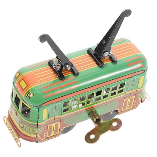 JOINPAYA Druckguss Rückziehbus für Retro Metallspielzeug Reibungsbetriebenes Auto Kreative Deko für Sammler Nostalgisches Design für Jungen von JOINPAYA