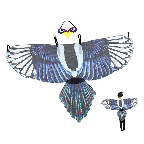 JOINPAYA Eagle Wings Kostümset Für Halloween Verkleidung Mit Authentischen Vogel Flügeln Für Jungen Und ädchen Ideales Kostü Für Kostümparty Und Bühnenauftritte von JOINPAYA