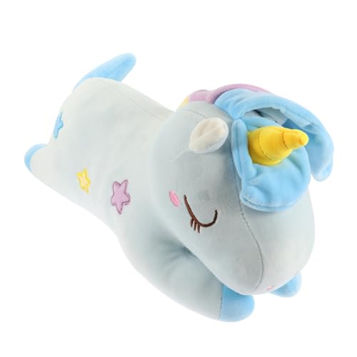 JOINPAYA Einhorn-Puppe bettzeug betteinlagen für Cartoon-Tierkissen kopfkissen Kinderspielzeug für zu Hause Tierpuppenkissen Daunen Baumwolle Blue JOINPAYA Einhorn-Puppe bettzeug betteinlagen für Cartoon-Tierkissen kopfkissen Kinderspielzeug für zu Hause Tierpuppenkissen Daunen Baumwolle Blue von JOINPAYA