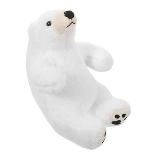 JOINPAYA Eisbärpuppe Stofftier Eisbär Dekor Mini Eisbären Plüsch Kuschelpuppe Weicher Plüsch Eisbär Plüschtiere Tierbär Weicher Weiß von JOINPAYA