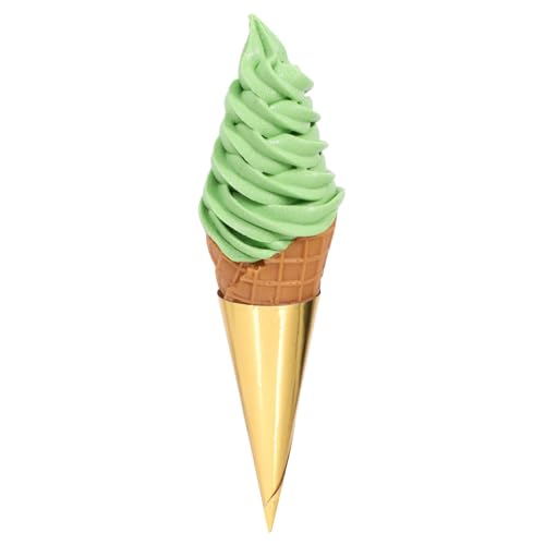 JOINPAYA Eiscreme Kegelmodell Realistisches Simulationseis Für Fotografie Requisiten Gefälschtes Eismodell Deko Für Hochzeiten Und Geburtstagsfeiern JOINPAYA Eiscreme Kegelmodell Realistisches Simulationseis Für Fotografie Requisiten Gefälschtes Eismodell Deko Für Hochzeiten Und Geburtstagsfeiern von JOINPAYA