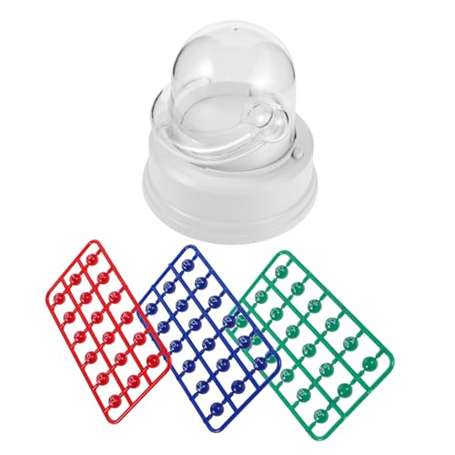 JOINPAYA Elektrische Tragbare Bingo Maschine Mini Lotto Ball Maschine Farbigen Kugeln Stabile und Faire Ziehung für Familienpartys Geburtstagsunterhaltung Mobiles Bingo Spiel von JOINPAYA