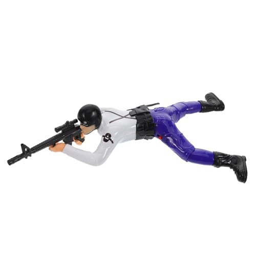 JOINPAYA Elektrisches Kriechender Soldat mit Realistischen GEH und Schussfunktionen Multifunktionales Kunststoff Armee für Jungen und Mädchen Fördert Fantasie und Spannendes Rollenspiel von JOINPAYA