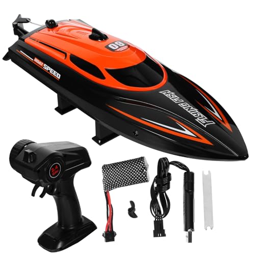 JOINPAYA Elektrisches Rc Boot Fernsteuerung Speedboot Farbe Zufällig Ferngesteuertes Elektroboot Für Erwachsene Spaß Dem Wasser von JOINPAYA