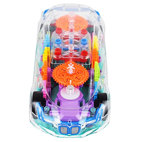 JOINPAYA Elektrisches Spielzeugauto mit Bunten Lichtern Transparentes Gehäuse Kreatives Getriebe für Multifunktional Pädagogisch für Geburtstag und Party Zufällige Farbe JOINPAYA Elektrisches Spielzeugauto mit Bunten Lichtern Transparentes Gehäuse Kreatives Getriebe für Multifunktional Pädagogisch für Geburtstag und Party Zufällige Farbe von JOINPAYA