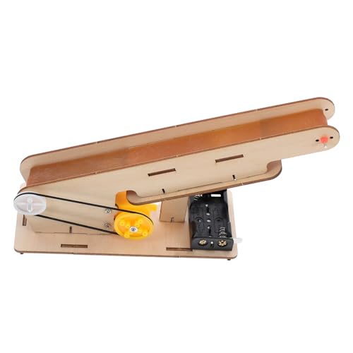 JOINPAYA Elektrisches Übertragungsband Bausatz für Stem Experimentier Set DIY Lernspielzeug für Experimente von Räumlichem Denken und Praktischem Geschick ohne Batterie von JOINPAYA