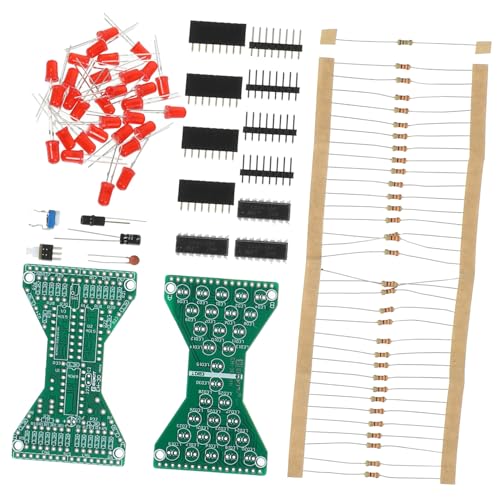 JOINPAYA Elektronisches Löt Sanduhr Bausatz DIY Set zum Löten Übungskit für Fortgeschrittene Tragbar Einstellbare Flussrate für Technik Training und DIY Elektronik Projekte JOINPAYA Elektronisches Löt Sanduhr Bausatz DIY Set zum Löten Übungskit für Fortgeschrittene Tragbar Einstellbare Flussrate für Technik Training und DIY Elektronik Projekte von JOINPAYA