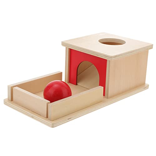 JOINPAYA Drop En Holz-lernbox-Spielzeug Für Jungen Und Mädchen Babys Eltern-Kind-interaktives Spielzeug Glattes Material 3 Jahre von JOINPAYA