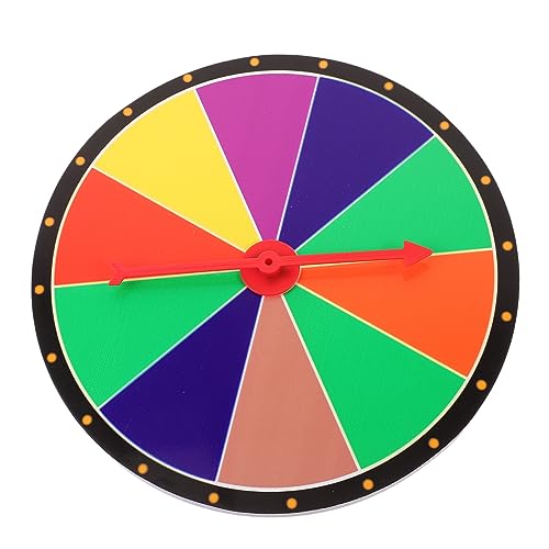 JOINPAYA Event interaktives Spielzeug Mehrzweck Leiste Matches Swivel partygeschenke Endless Fun Gewinnspiel Rad Spiele Preiswirbel Roulette Spiel Glücksbrettspiel Partyzubehör PVC von JOINPAYA
