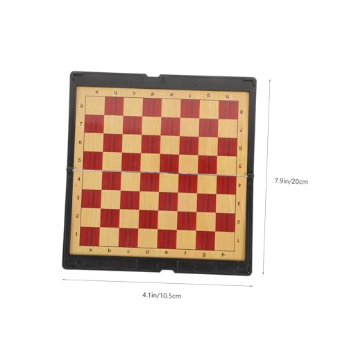 JOINPAYA Faltbares Magnetisches Reiseschachset Tragbares Schachbrett Leichtes Kleines Tisch Schachspiel Klappbar für Unterwegs Schachspiel für Familie und Freunde JOINPAYA Faltbares Magnetisches Reiseschachset Tragbares Schachbrett Leichtes Kleines Tisch Schachspiel Klappbar für Unterwegs Schachspiel für Familie und Freunde von JOINPAYA