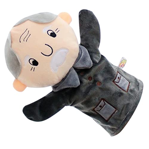 JOINPAYA Familie Handpuppe Chaps Puppentheater The Edith Eger trauzeugengeschenke Lernspielzeug für ab 3 Jahren Puppen für Handpuppen für Babys Stoff Black von JOINPAYA