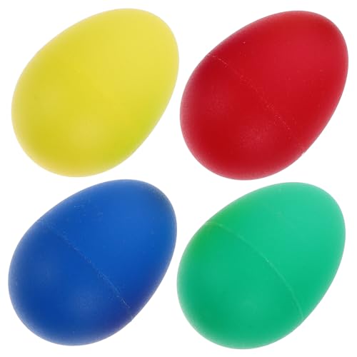 JOINPAYA Farben Kunststoff Percussion Musikalische Eier Maracas für Rhythmusinstrument für Vorschulkinder und Klassenräume Teilig Zufällige Farbe von JOINPAYA