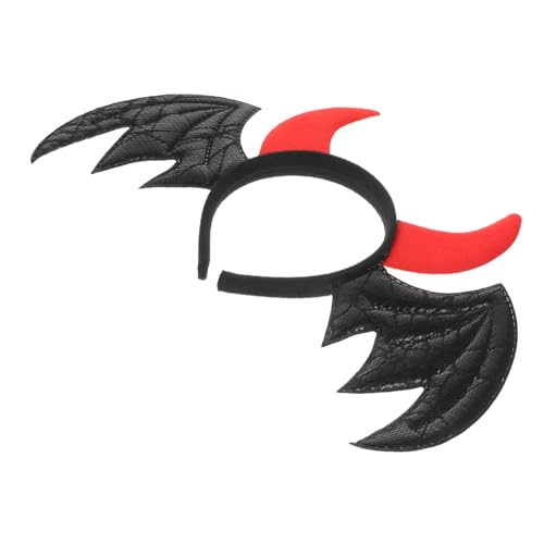 JOINPAYA Fledermaus Cosplay Kopfschmuck Halloween Stirnband Halloween-Stirnbänder Halloween-Ohren halloween headband haarband halloween Cosplay-Haarreifen mädchen stirnbänder Plastik Black JOINPAYA Fledermaus Cosplay Kopfschmuck Halloween Stirnband Halloween-Stirnbänder Halloween-Ohren halloween headband haarband halloween Cosplay-Haarreifen mädchen stirnbänder Plastik Black von JOINPAYA