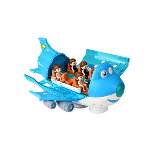 JOINPAYA Pädagogisches Flugzeugspielzeug Mit Lichtern Bewegliches Flugzeug Für Kinder Babyspielzeug Lernspielzeug Für Kleinkinder Tolles Für Jungen Und Mädchen JOINPAYA Pädagogisches Flugzeugspielzeug Mit Lichtern Bewegliches Flugzeug Für Kinder Babyspielzeug Lernspielzeug Für Kleinkinder Tolles Für Jungen Und Mädchen von JOINPAYA