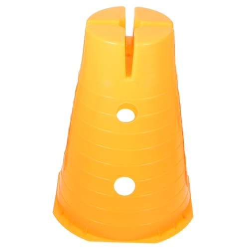 JOINPAYA Fußball-Trainingsausrüstung Jugend Sport Minikegel für den Sport Sportkegel Trainings geräte Training geräte Requisiten für das Fußballtraining Fußball-Trainingsgerät Orange von JOINPAYA