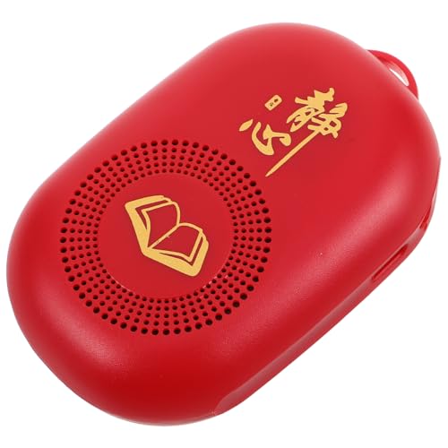 JOINPAYA Gebetsgesangs Player Soundmaschine Beten Musik Player Gesangs Player Gebetsgesangsgerät Elder Beten Musik Player Gesangsgerät Kunststoff Rot von JOINPAYA