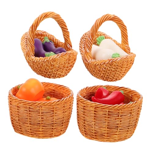 JOINPAYA Gemüsemarkt Für Puppenhäuser Landschaftsprojekt Für Puppenhäuser Miniaturen Minikörbe Für Zubehör Für Obst Und Gemüse Für Miniatur JOINPAYA Gemüsemarkt Für Puppenhäuser Landschaftsprojekt Für Puppenhäuser Miniaturen Minikörbe Für Zubehör Für Obst Und Gemüse Für Miniatur von JOINPAYA