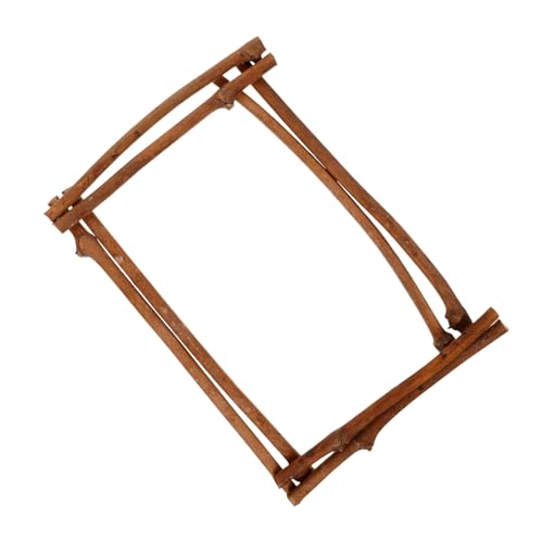 JOINPAYA Gewebter Rattan Ring DIY Hochzeitsbogen Naturholz Kranzrahmen Für Mikrolandschaft Und Puppenhaus Dekoration Stabil Und Pflegeleicht Für Kreative von JOINPAYA