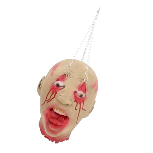 JOINPAYA Gruseliger Kopf Anhänger für Halloween Dekoration Realistische Blutige Requisite für Spukhäuser Körper Party Deko zur Schaffung Schaurigen JOINPAYA Gruseliger Kopf Anhänger für Halloween Dekoration Realistische Blutige Requisite für Spukhäuser Körper Party Deko zur Schaffung Schaurigen von JOINPAYA