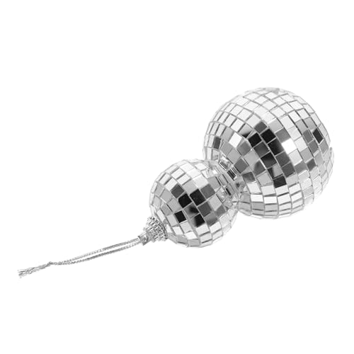 JOINPAYA Hängende Discokugel mit Spiegeloberfläche Reflektierender Ball für Partydekoration für Disco Partys Hochzeiten Geburtstagsfeiern und Festliche Anlässe von JOINPAYA