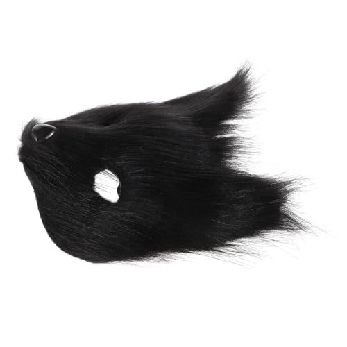 JOINPAYA Halbgesicht Fuchs Maske Für Cosplay Und Halloween Tiermaske Für Kostümparty Maskerade Und Karneval Handgefertigte Tiermaske Für Frauen Und änner von JOINPAYA