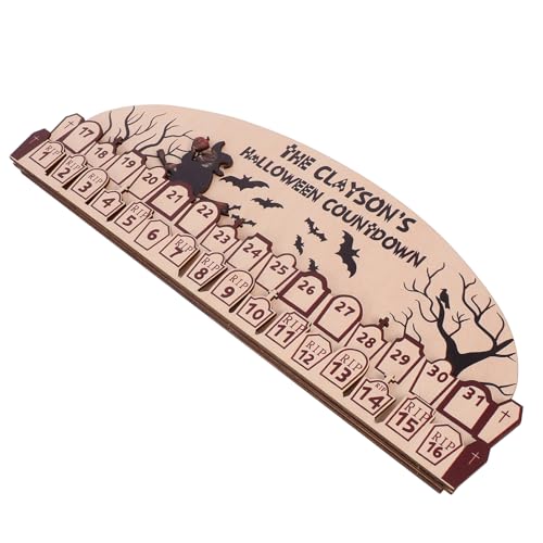 JOINPAYA Halloween-Adventskalender Dekorationen Puzzle Ornamente Halloween-Partygeschenke sterben Halloween Countdown Halloween Kalender Tischkalender aus Holz Halloween-Holzverzierung JOINPAYA Halloween-Adventskalender Dekorationen Puzzle Ornamente Halloween-Partygeschenke sterben Halloween Countdown Halloween Kalender Tischkalender aus Holz Halloween-Holzverzierung von JOINPAYA