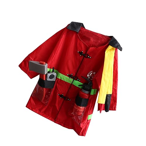 JOINPAYA Halloween Feuermann Kostü Interessante Cosplay Kleidung Für Ideale Verkleidung Für Partys Und Festivals Perfekt Für Kleine Helden Und Karneval von JOINPAYA