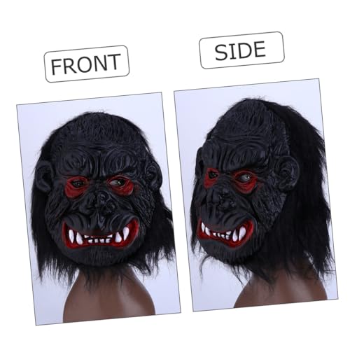 JOINPAYA Halloween Gorilla Maske Gruselige Horror Maske Für Kostümparty Mit Zähnen Realistisches Design Für Halloween Und Karneval Ideal Für Schaurige Auftritte JOINPAYA Halloween Gorilla Maske Gruselige Horror Maske Für Kostümparty Mit Zähnen Realistisches Design Für Halloween Und Karneval Ideal Für Schaurige Auftritte von JOINPAYA