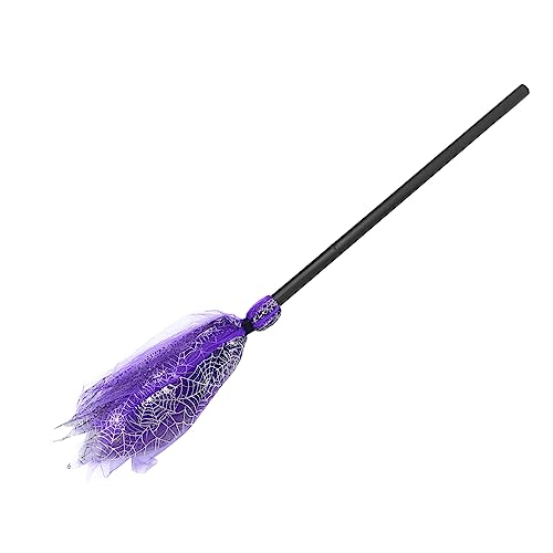 JOINPAYA Halloween Hexenbesen Aus Cosplay Requisite Für Halloween Partys Ideal Als Hexenaccessoire Und Zur Gruseligen Dekoration von JOINPAYA