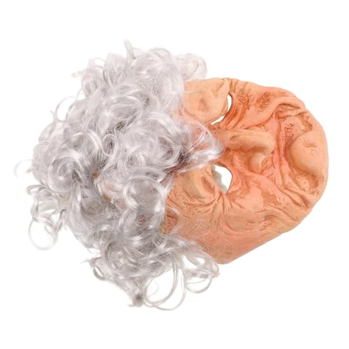JOINPAYA Halloween Old Lady Maske Mit Haar JOINPAYA Halloween Old Lady Maske Mit Haar von JOINPAYA