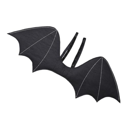 JOINPAYA Cosplay Teufelsflügel Für Halloween Erwachsene Und Lustiges Kostümzubehör Für Bühnenauftritte Karneval Und Maskeraden Hautfreundlich Und Langlebig Schwarze Flügel von JOINPAYA