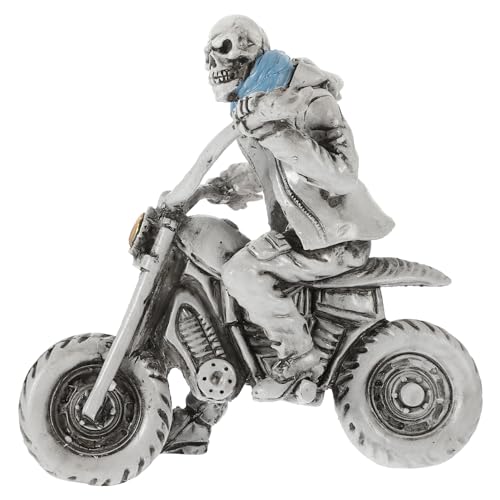 JOINPAYA Halloween-Skelett-Skulptur Skelettmaske Cool Halloween-Schädelstatue Skelett-Halloween- Halloween mitgebsel halllowen hellloween Skelettstatue Miniatur Skelettfigur aus Harz JOINPAYA Halloween-Skelett-Skulptur Skelettmaske Cool Halloween-Schädelstatue Skelett-Halloween- Halloween mitgebsel halllowen hellloween Skelettstatue Miniatur Skelettfigur aus Harz von JOINPAYA