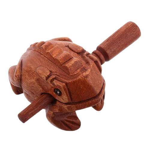 JOINPAYA Geschnitztes Frosch-musikspielzeug Thai- Für Kinder Handgemachte Frösche Pädagogisches Klanginstrument von JOINPAYA