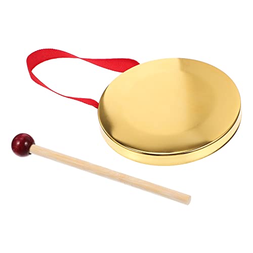 JOINPAYA Handheld Gong für Metall Percussion Instrument mit Schlägel Tragbar und Leicht für Musikunterricht und Bandaufführungen JOINPAYA Handheld Gong für Metall Percussion Instrument mit Schlägel Tragbar und Leicht für Musikunterricht und Bandaufführungen von JOINPAYA