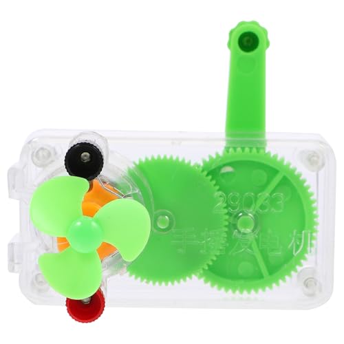 JOINPAYA Handkurbel Generator Modell DIY Lernspielzeug zur Energieumwandlung Physik Experiment Bausatz für Kreatives Wissenschaftsset für Drinnen und Draußen JOINPAYA Handkurbel Generator Modell DIY Lernspielzeug zur Energieumwandlung Physik Experiment Bausatz für Kreatives Wissenschaftsset für Drinnen und Draußen von JOINPAYA