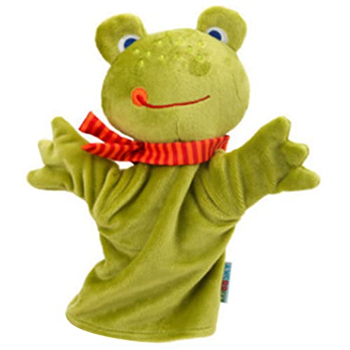 JOINPAYA Handpuppe Frosch Handspielzeug aus Natürlichem Material Realistisch Geformt und Strapazierfähig für Interaktives Geschichtenerzählen und Frühkindliche von JOINPAYA