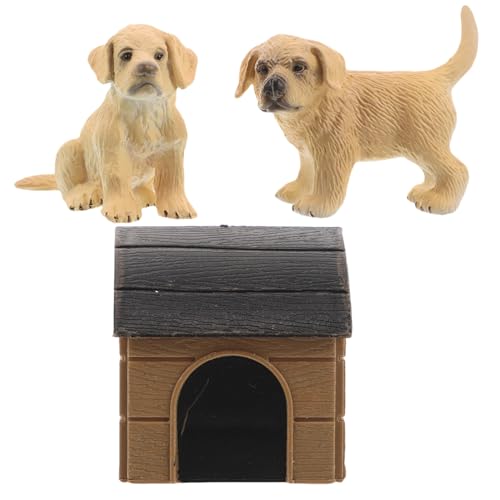 JOINPAYA Puppenhaus Haustier Hund Zubehör Kit Welpen Figuren Für Handwerk Terrarium JOINPAYA Puppenhaus Haustier Hund Zubehör Kit Welpen Figuren Für Handwerk Terrarium von JOINPAYA